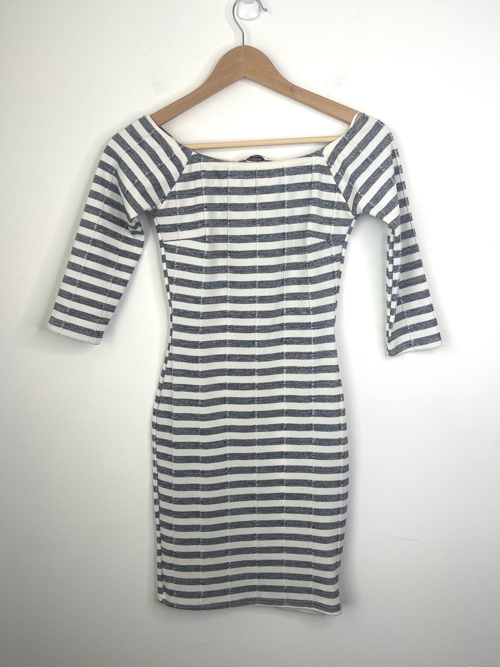 Miss Selfridge stripped dress size 4 petites